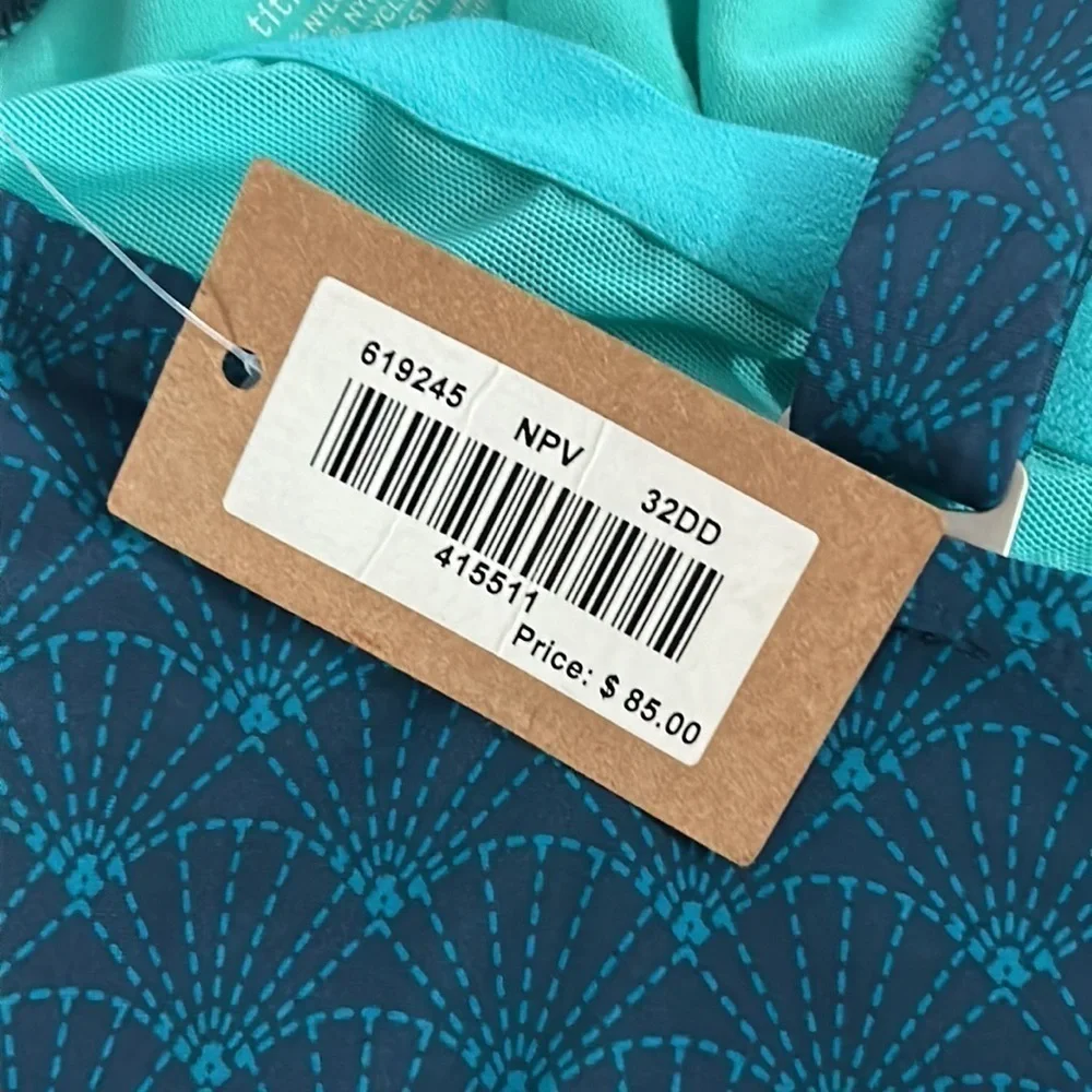 Title Nine size 32DD underwire tankini top nwt